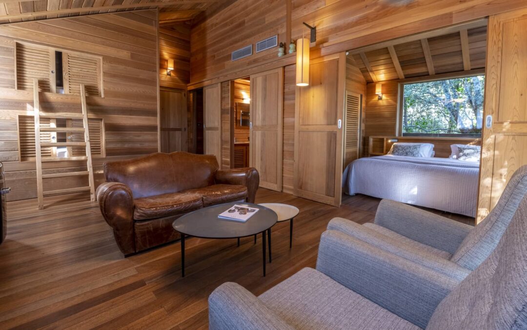 Cabane familiale lits superposés Ferme & auberge à Levie