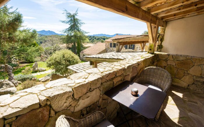 Superior Family Room with Corsican Mountain View