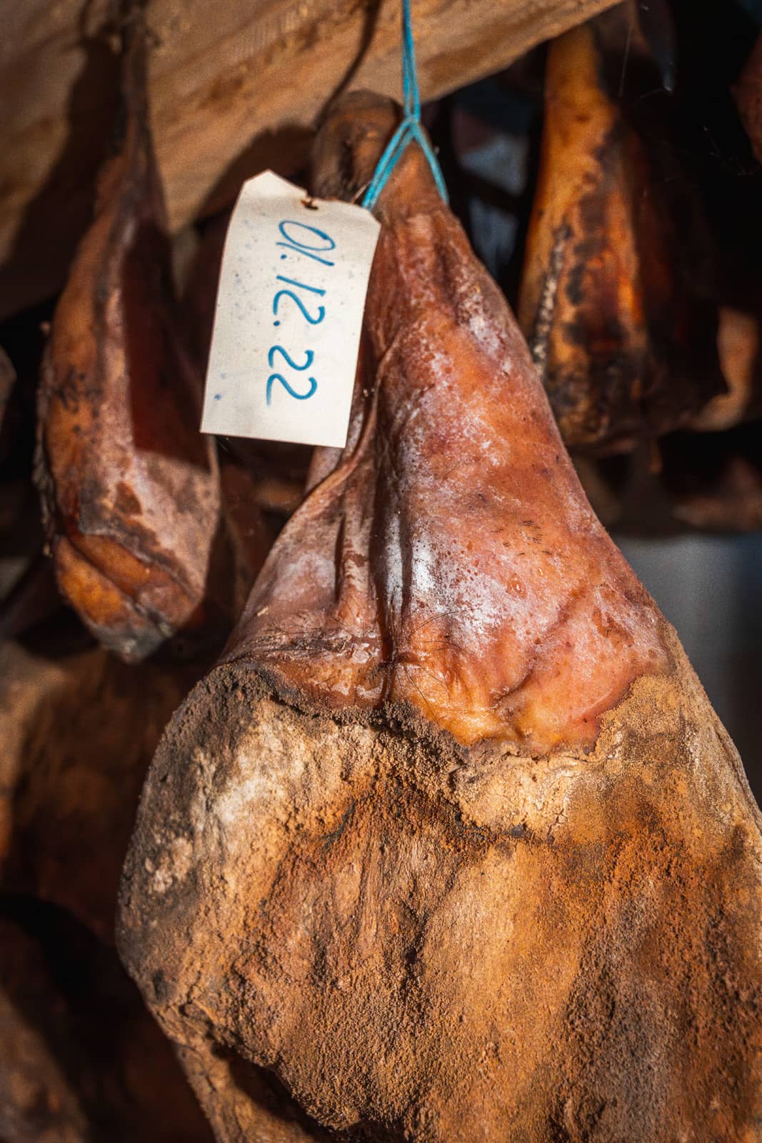 A Pignata ageing cellar