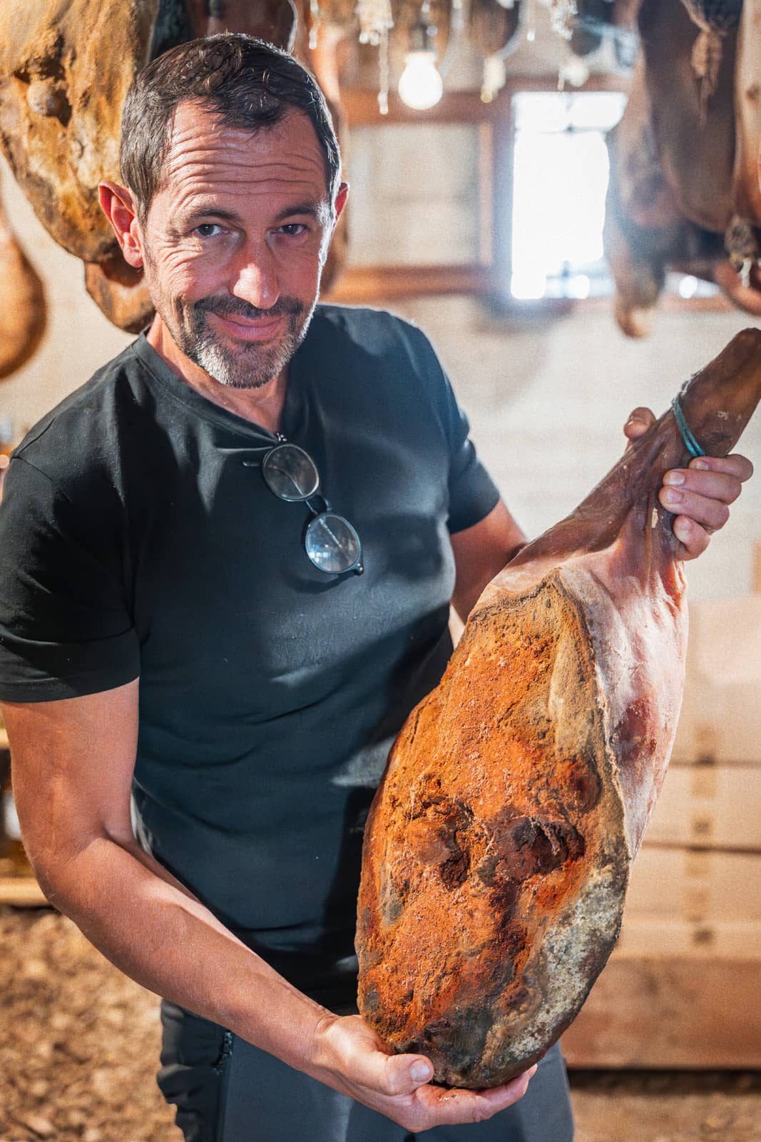 Antoine Rocca Serra and homemade charcuterie at A Pignata