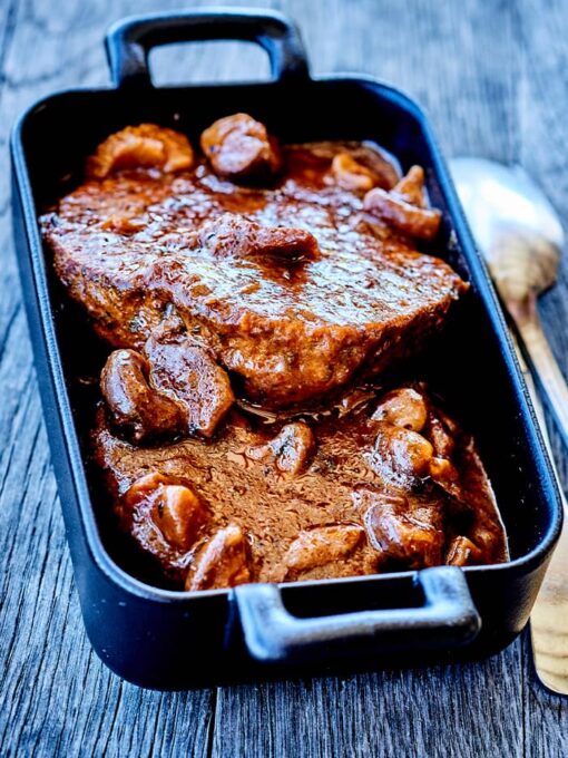 Stuffed daube at A Pignata Farmhouse Inn